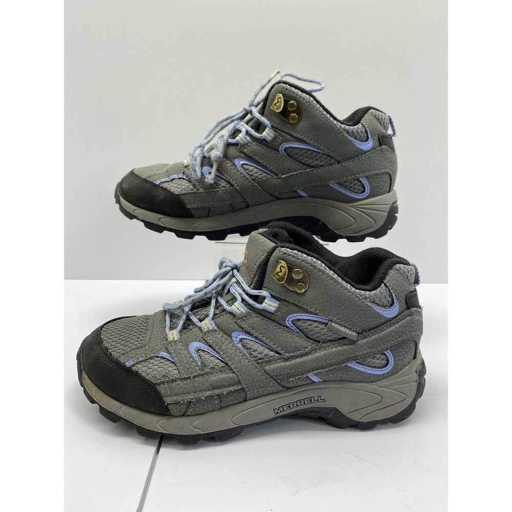 Merrell Moab 2 Mid Waterproof Kids' Size 4 W Trail Shoes MK162260 (Read Note)